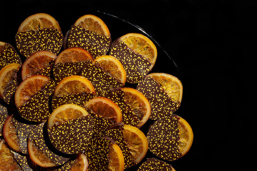 Chocolate Orange Slices (Vegan)